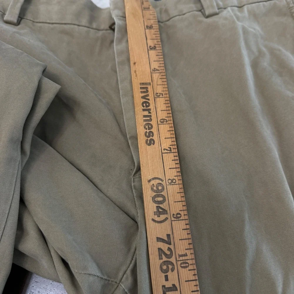 Banana Republic Aiden Chino Mens 36x34 Khaki Tan Slim Fit Cotton Pants